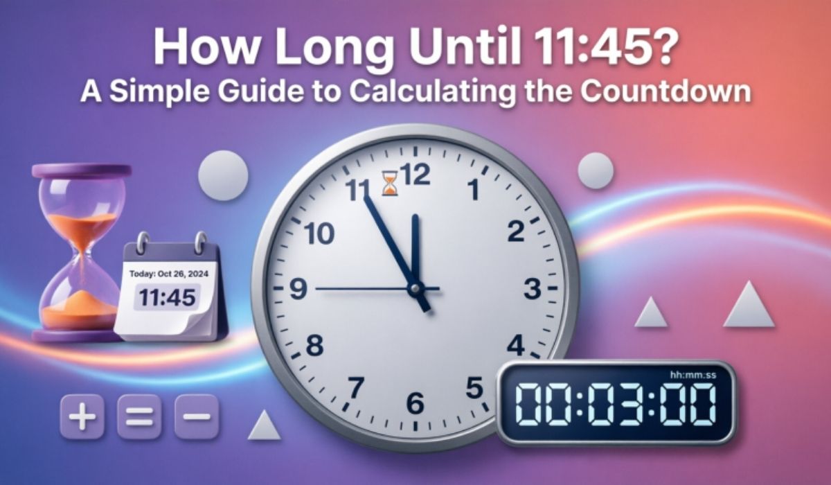 How Long Until 11:45? A Simple Guide to Calculating the Countdown
