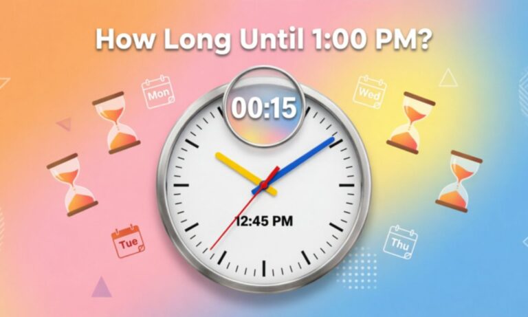 How Long Until 100 PM A Quick Guide to Counting Down the Clock