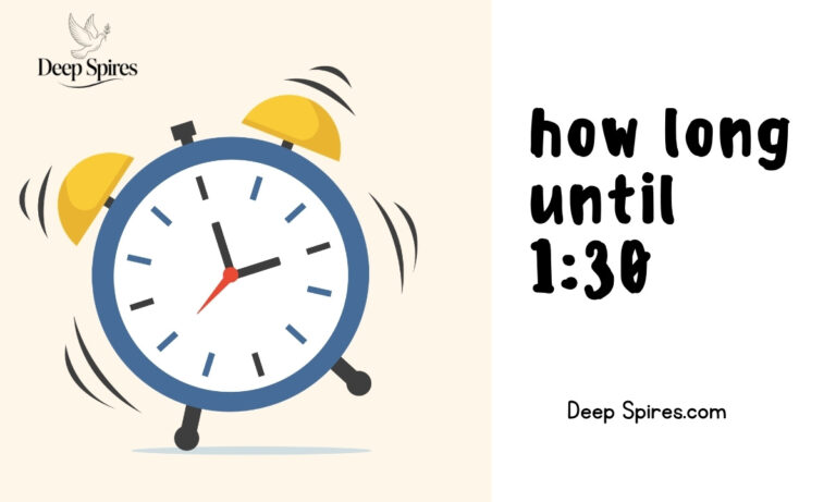 how long until 1:30