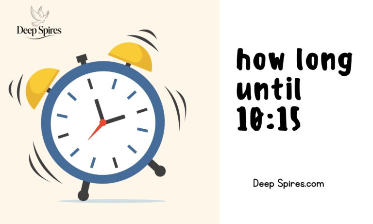 how long until 10:15