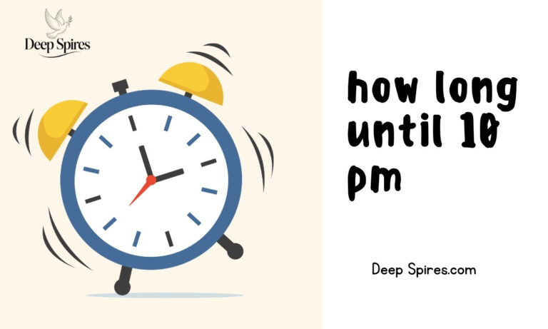 how long until 10 pm
