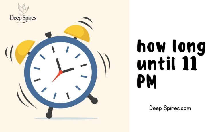 how long until 11 PM