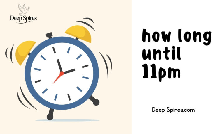 how long until 11pm