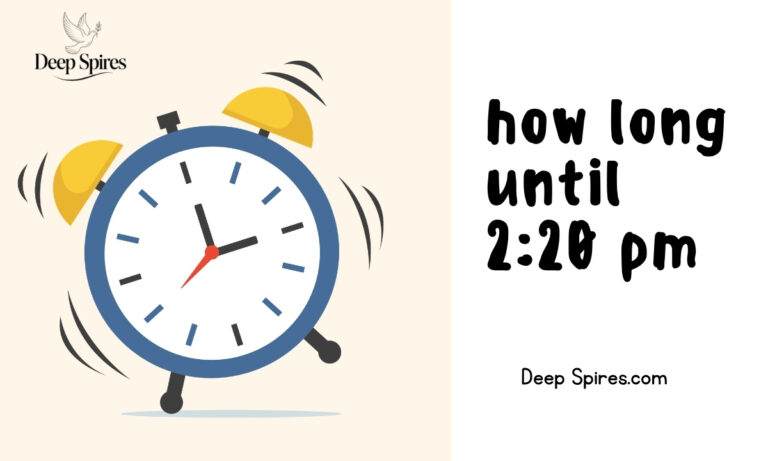 how long until 2:20 pm