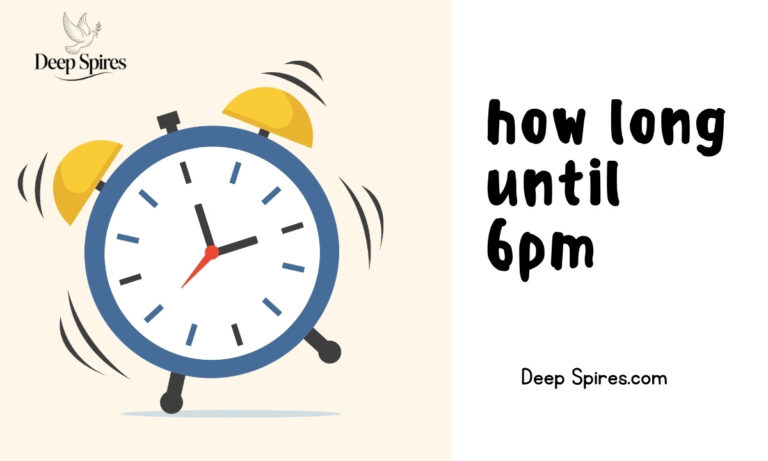 how long until 6 pm